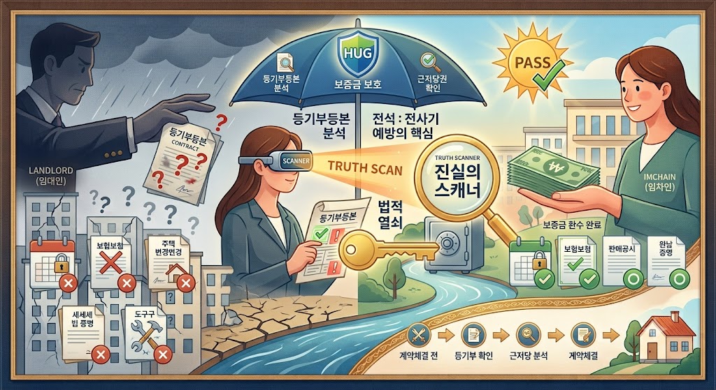 전세사기 예방법: 등기부등본 읽는 법과 근저당 확인 체크포인트