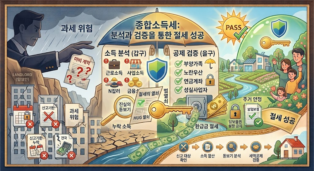 종합소득세 신고 대상자 확인 및 세액공제 항목 누락 없이 챙기는 법